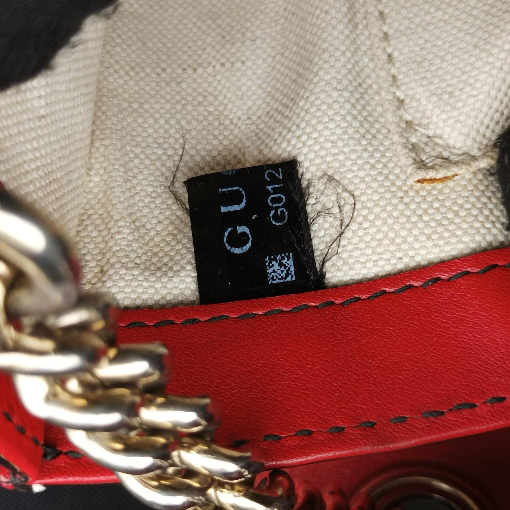 Emily Red Leather 295402 G012752354エミリー レッド レザー 295402 G012752354