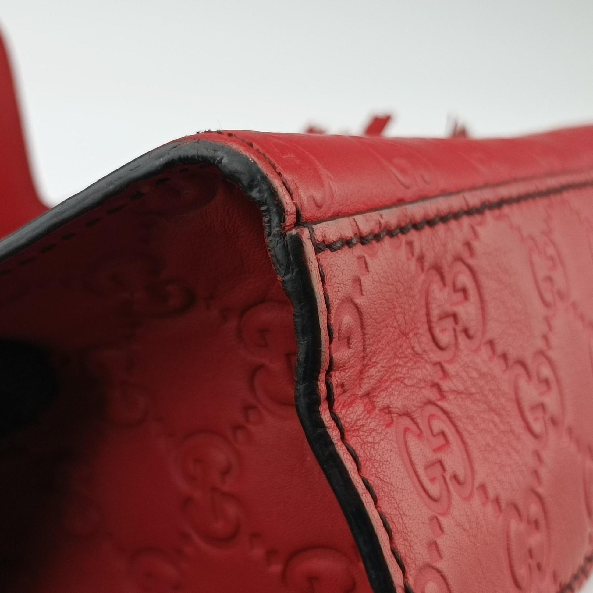 Emily Red Leather 295402 G012752354エミリー レッド レザー 295402 G012752354