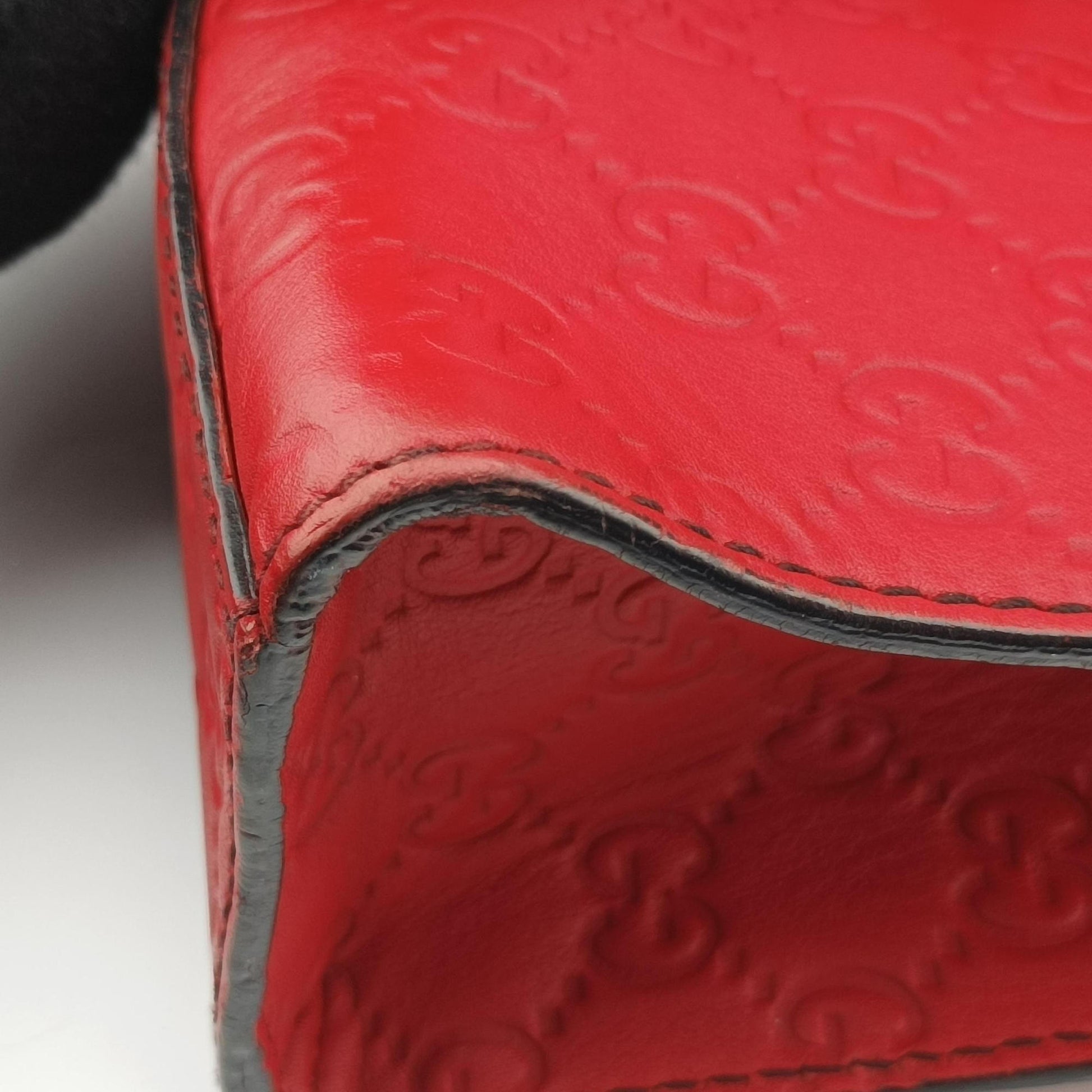 Emily Red Leather 295402 G012752354エミリー レッド レザー 295402 G012752354