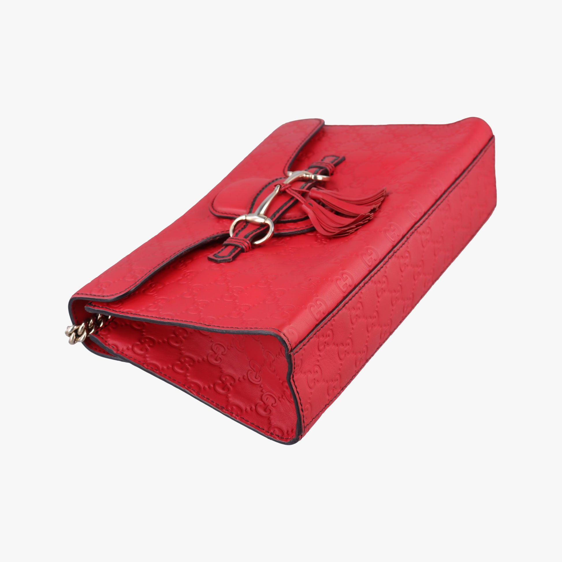 Emily Red Leather 295402 G012752354エミリー レッド レザー 295402 G012752354