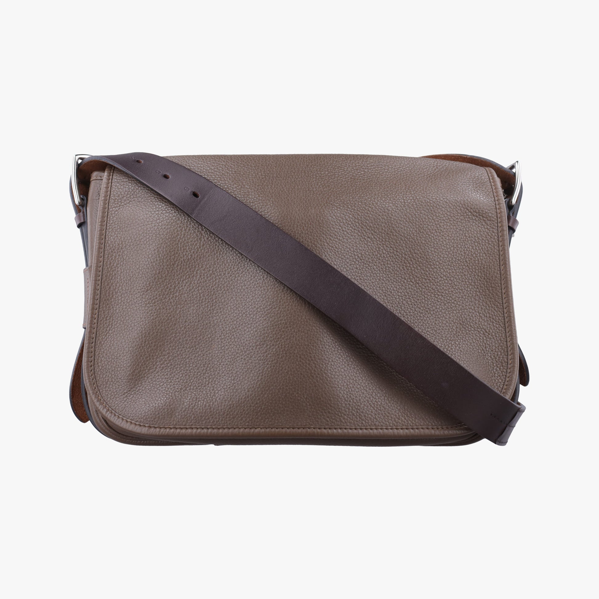 Barda 30 Brown Taurillon Clemence Leather X バルダ30 エタン トリヨンクレマンスレザー X 