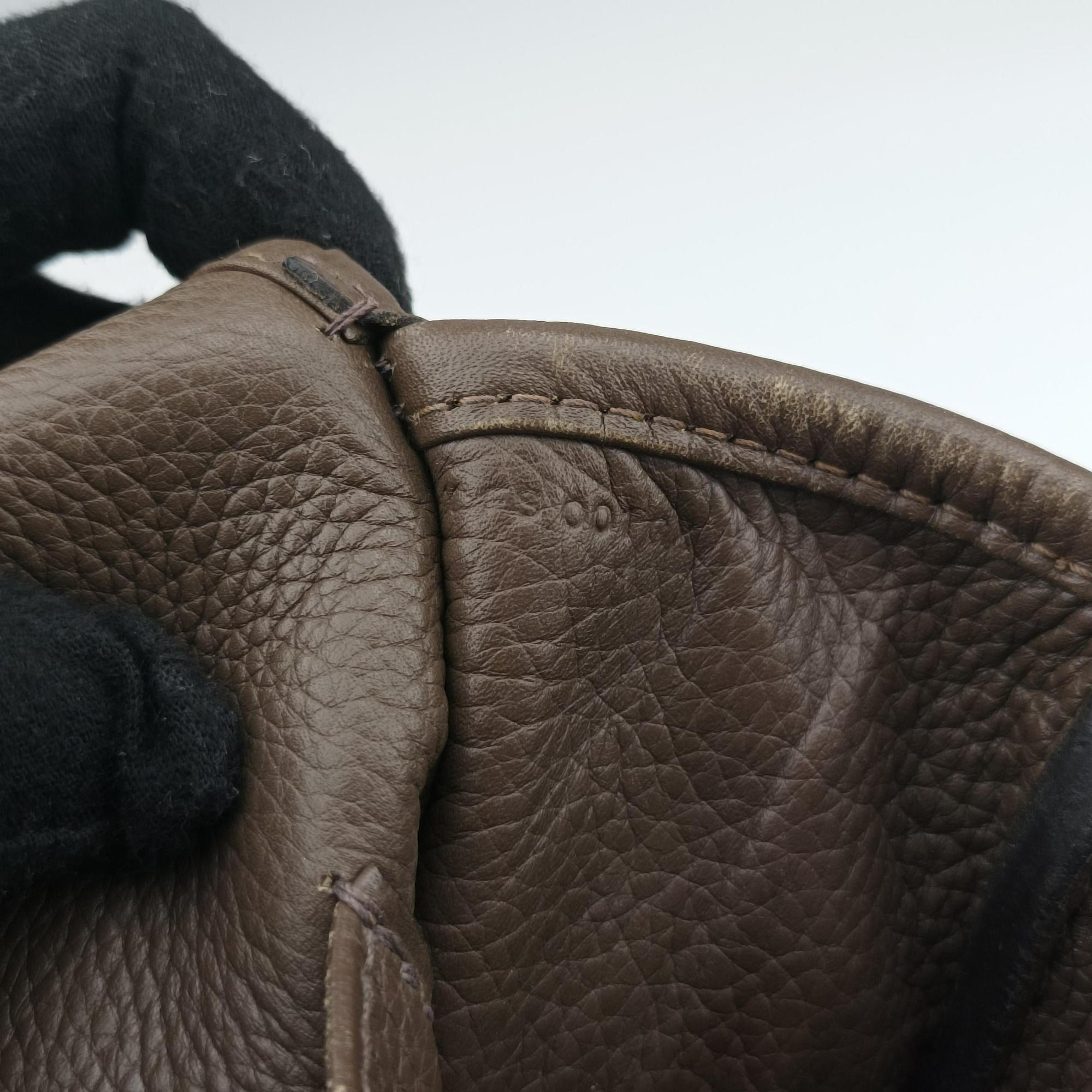 Barda 30 Brown Taurillon Clemence Leather X バルダ30 エタン トリヨンクレマンスレザー X 
