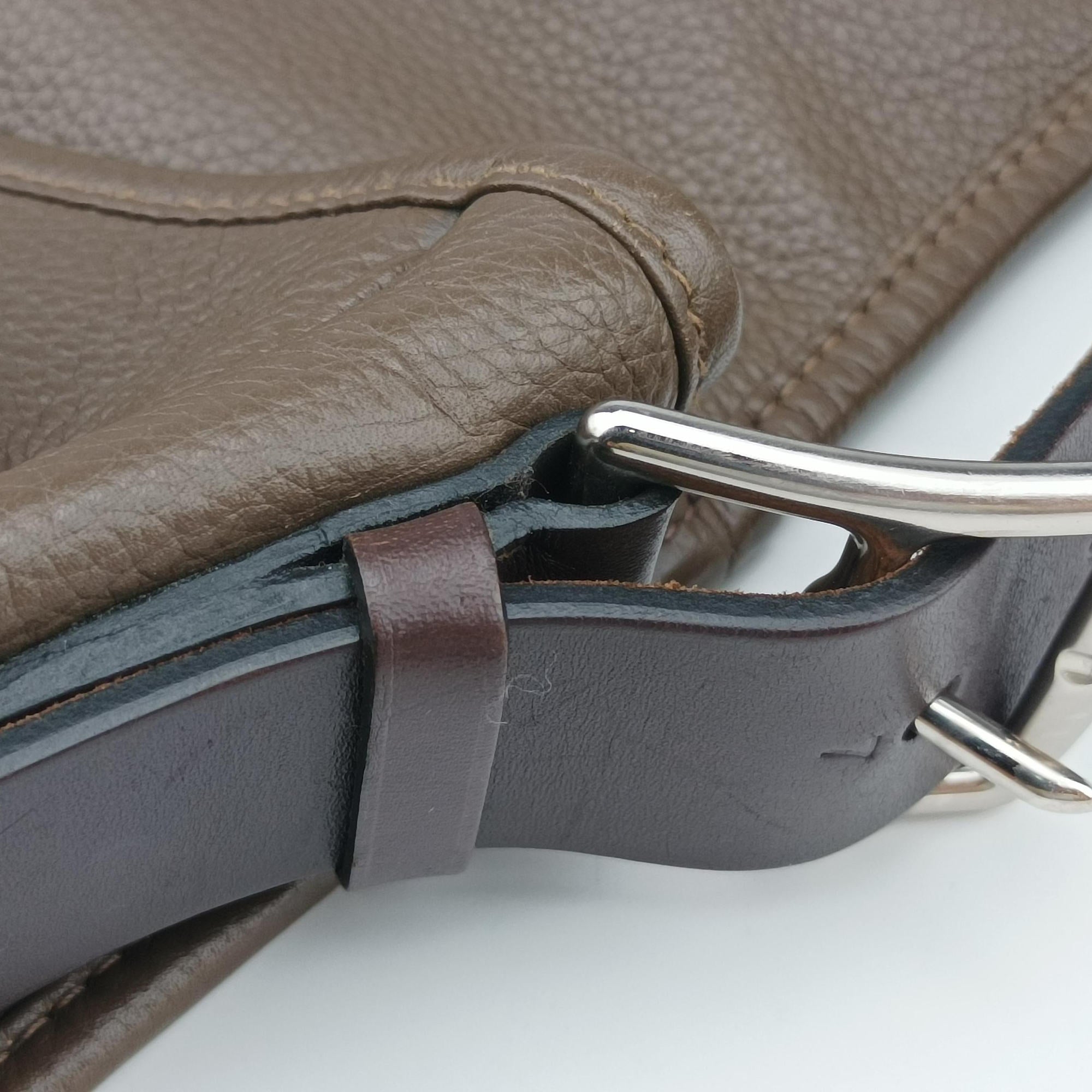 Barda 30 Brown Taurillon Clemence Leather X バルダ30 エタン トリヨンクレマンスレザー X 