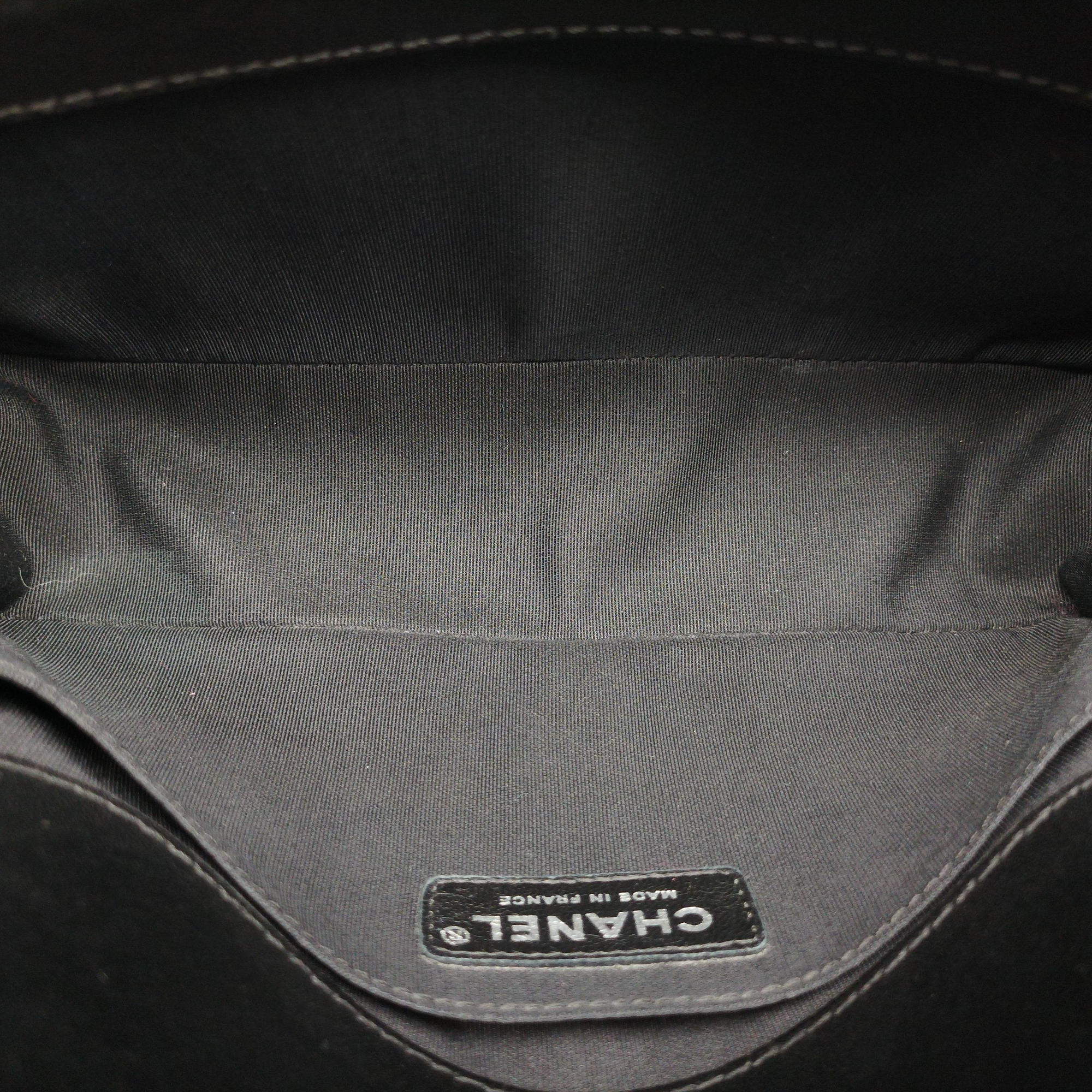 BOY CHANEL Black lambskin A67086 21635186ボーイシャネル ブラック ラムスキン A67086 21635186
