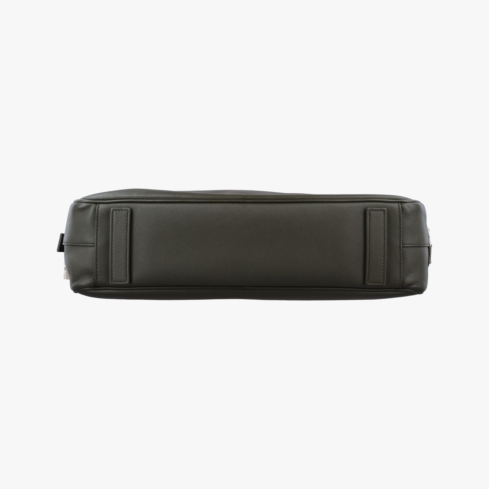 business bag briefcase Green SAFFIANO Leather 2VE363 31/Lビジネスバッグ ブリーフケース グリーン サフィアーノレザー 2VE363 31/L