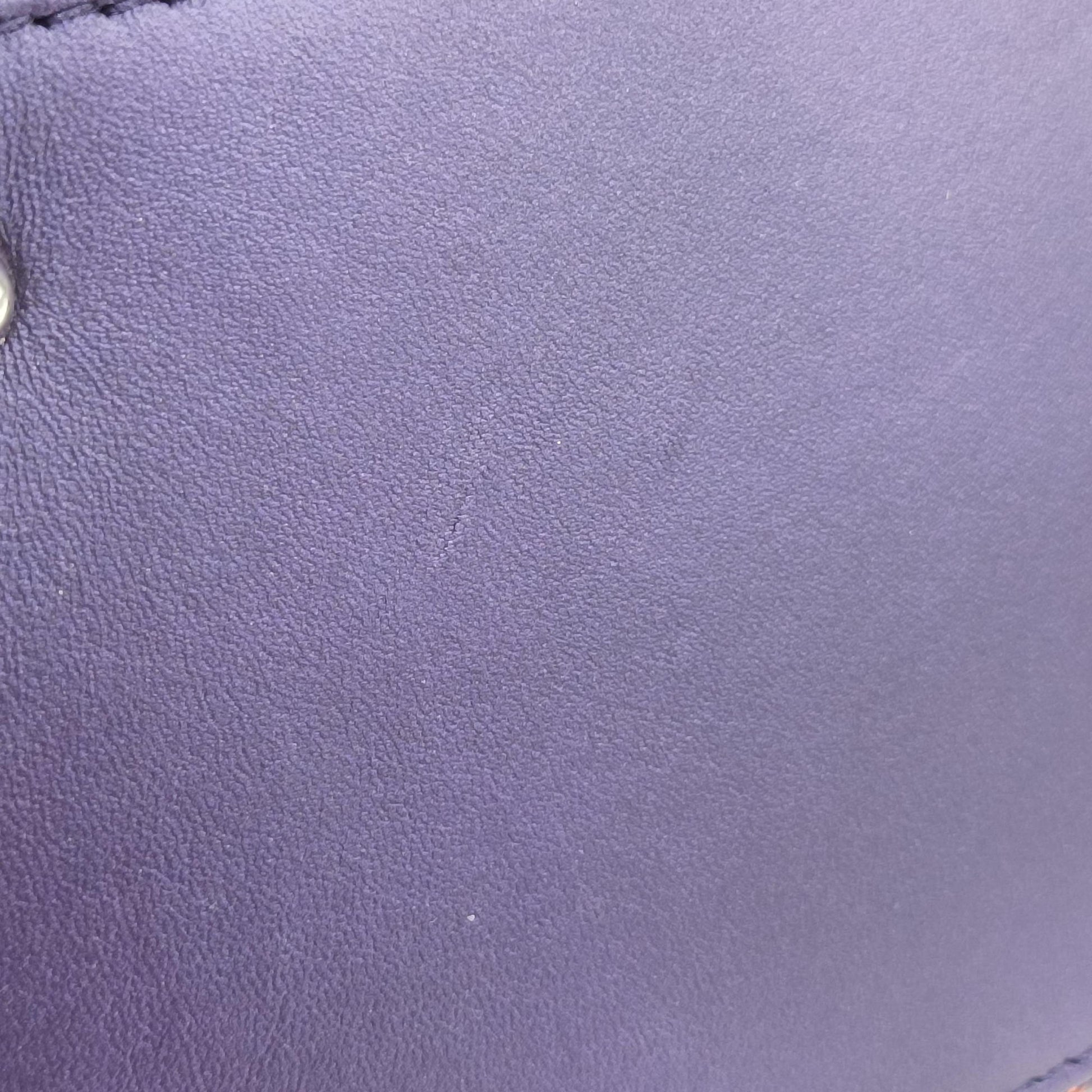 Lady Dior Purple×Orange×Brown Lambskin 15-BO-1121レディディオール パープル×オレンジ×ブラウン ラムスキン 15-BO-1121