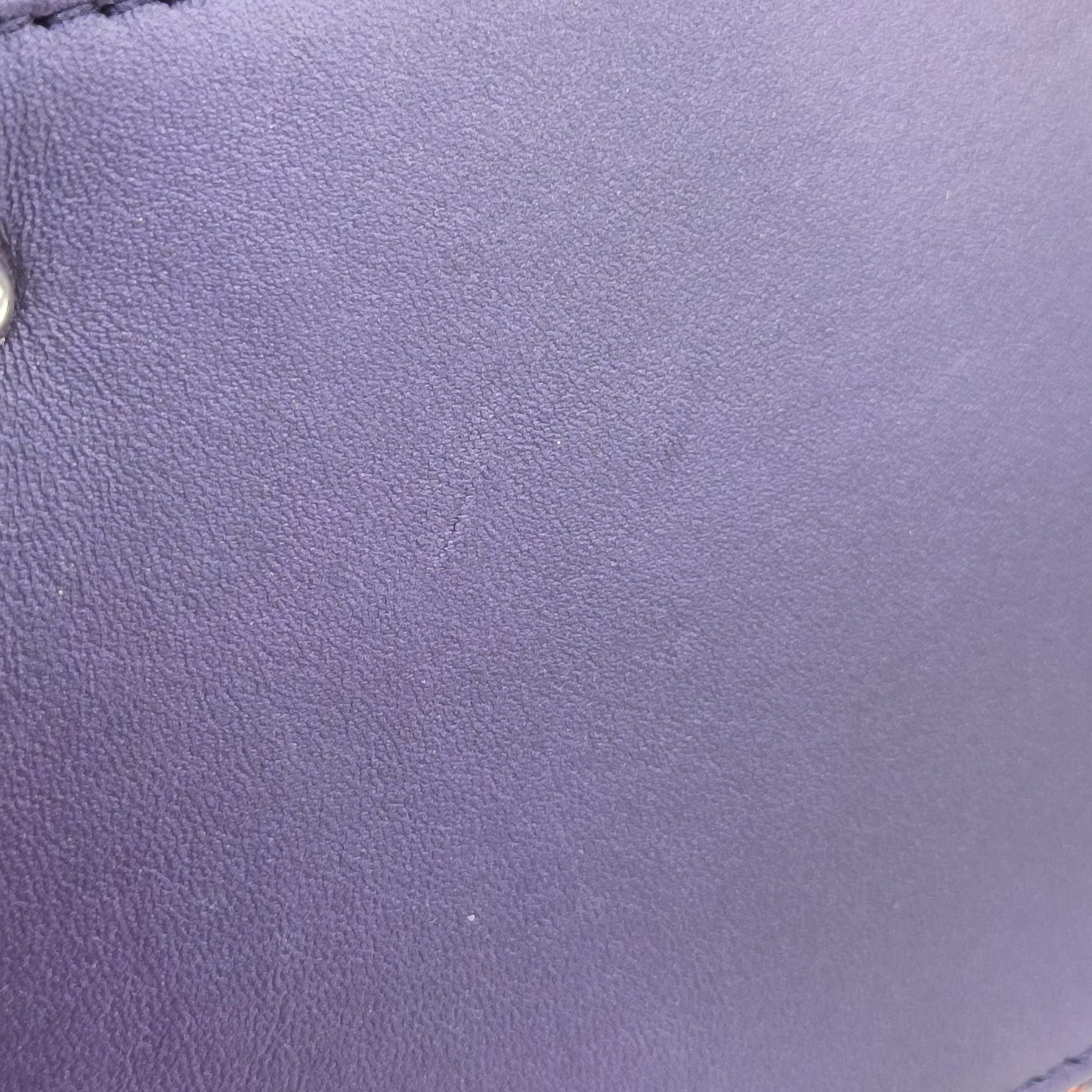 Lady Dior Purple×Orange×Brown Lambskin 15-BO-1121レディディオール パープル×オレンジ×ブラウン ラムスキン 15-BO-1121