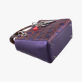 Lady Dior Purple×Orange×Brown Lambskin 15-BO-1121レディディオール パープル×オレンジ×ブラウン ラムスキン 15-BO-1121