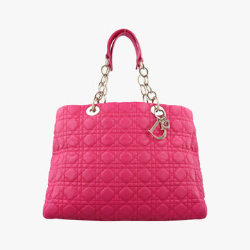 Cannage Soft Shopping Pink lambskin 01-BO-0113カナージュ ソフト ショッピング ピンク ラムスキン 01-BO-0113