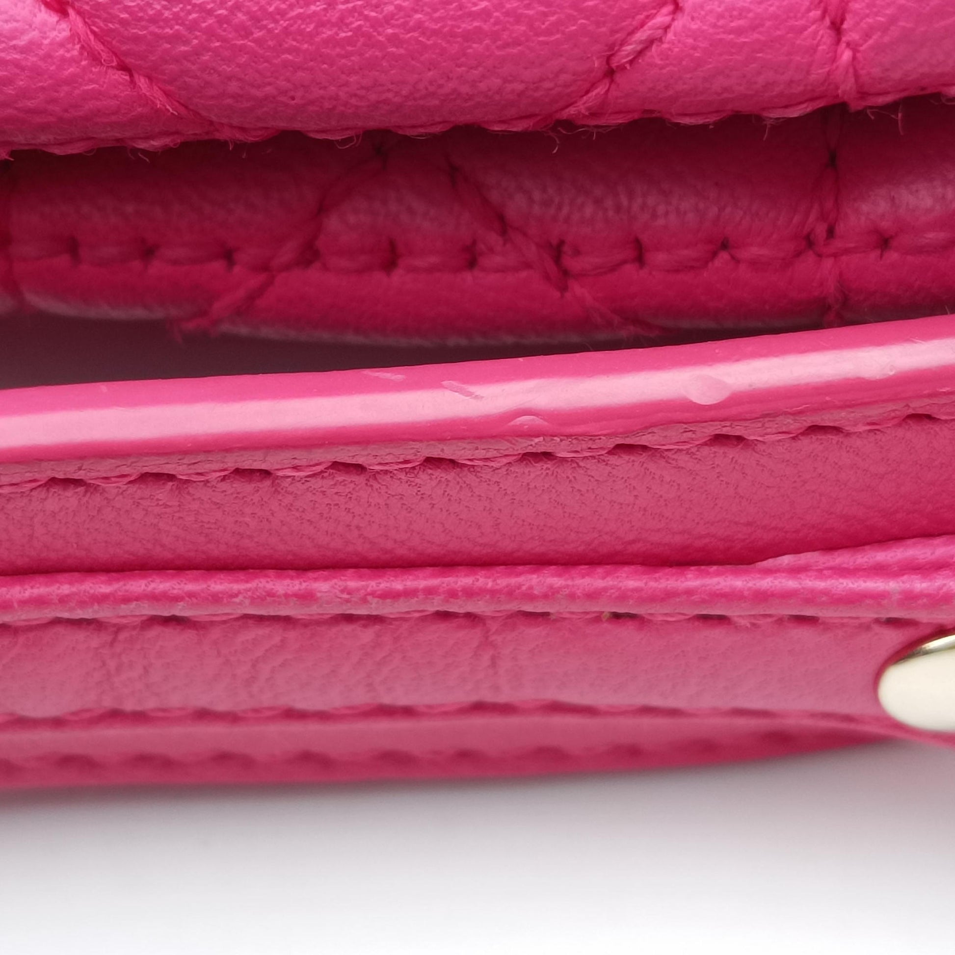 Cannage Soft Shopping Pink lambskin 01-BO-0113カナージュ ソフト ショッピング ピンク ラムスキン 01-BO-0113