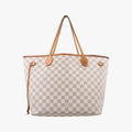 NEVERFULL MM Azur Damier Canvas N51107 FL0137 IC ChipネヴァーフルMM アズール ダミエキャンバス N51107 FL0137 ICチップ