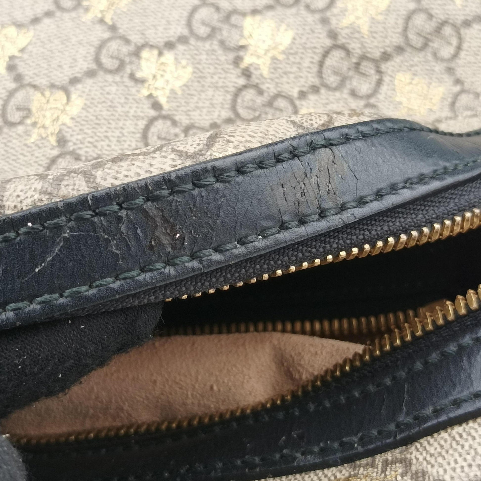 GG Supreme Tian Brown PVC coated canvas 427042 D025277196GGスプリームティアン ブラウン PVCコーティングキャンバス 427042 D025277196