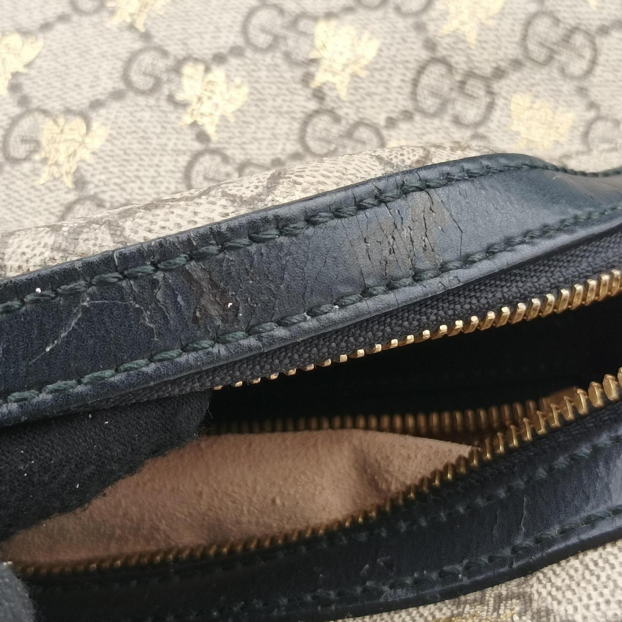 GG Supreme Tian Brown PVC coated canvas 427042 D025277196GGスプリームティアン ブラウン PVCコーティングキャンバス 427042 D025277196