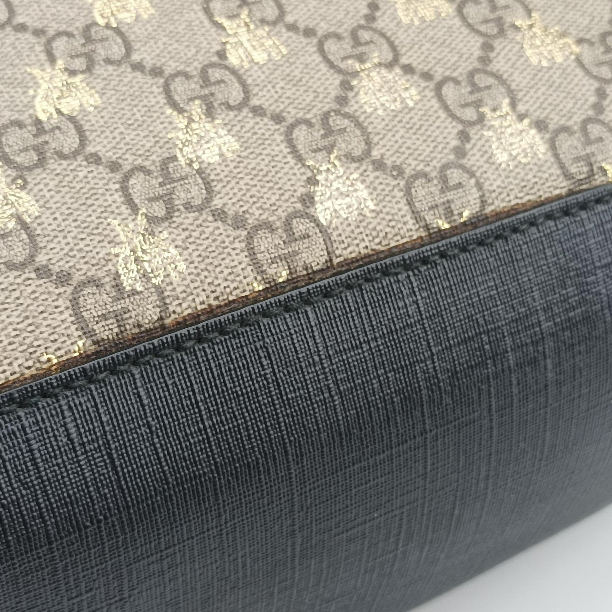 GG Supreme Tian Brown PVC coated canvas 427042 D025277196GGスプリームティアン ブラウン PVCコーティングキャンバス 427042 D025277196