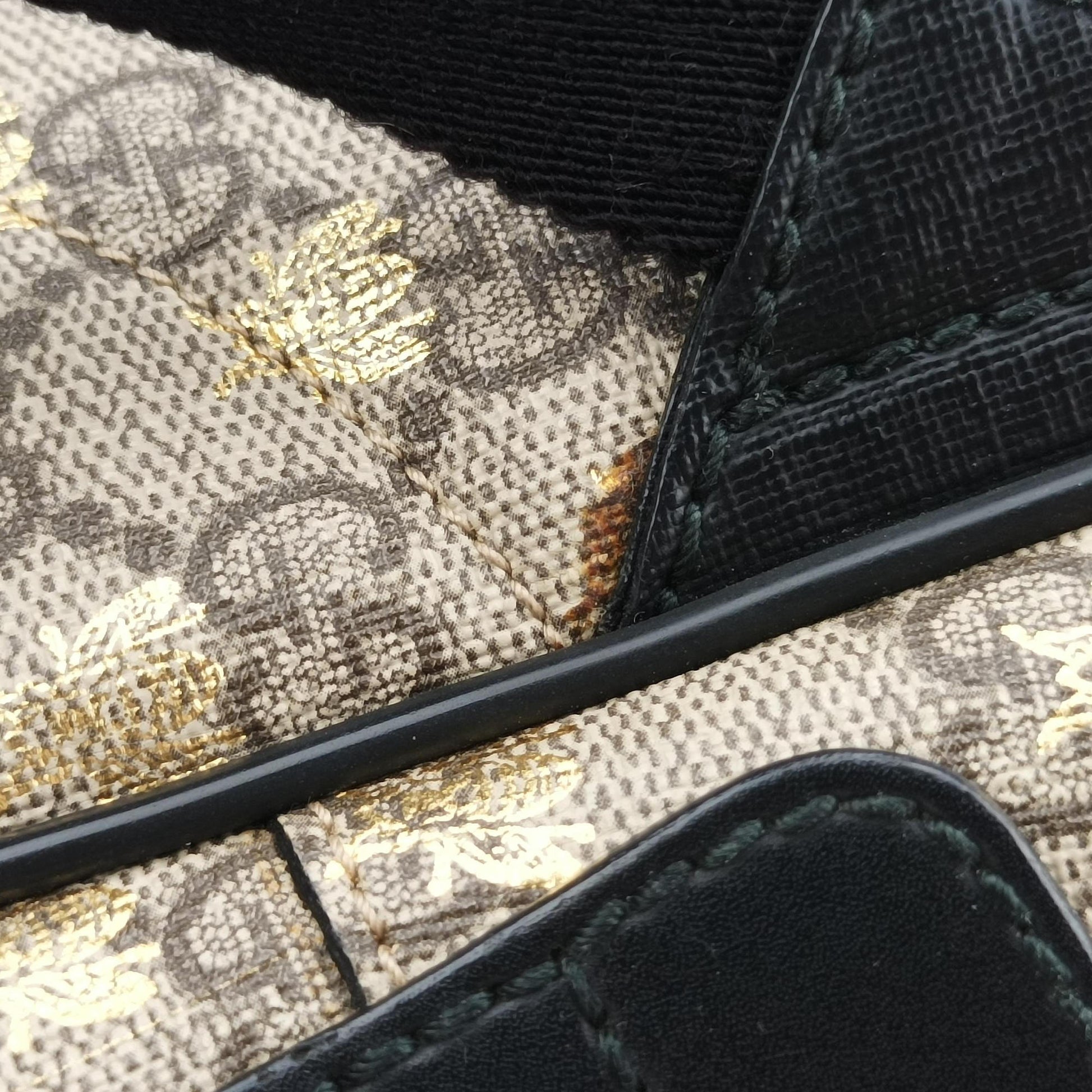 GG Supreme Tian Brown PVC coated canvas 427042 D025277196GGスプリームティアン ブラウン PVCコーティングキャンバス 427042 D025277196