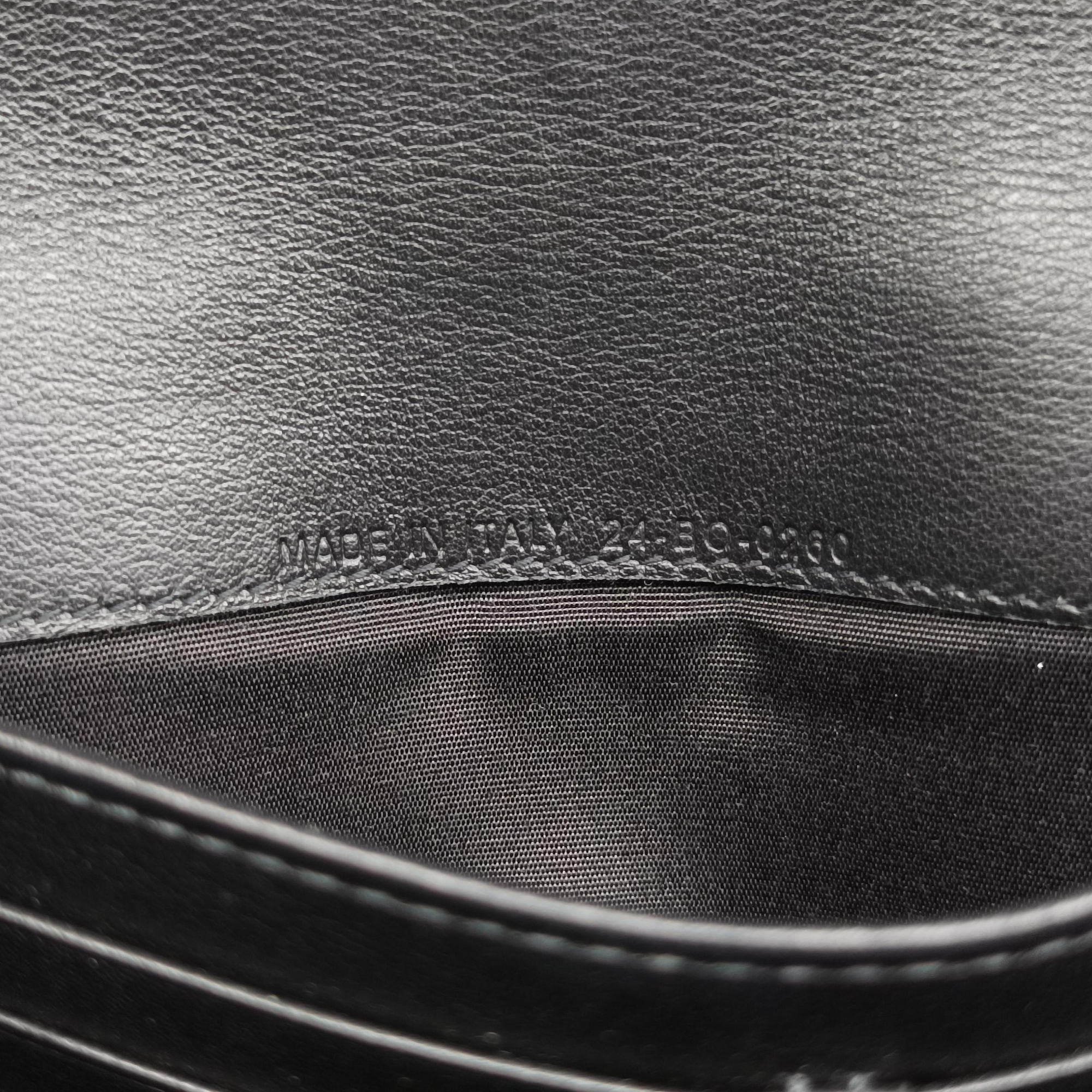 Oblique Saddle Navy×Black Jacquard×Leather 24-BO-0260 24-BO-0270オブリーク サドル ネイビー×ブラック ジャガード×レザー 24-BO-0260 24-BO-0270