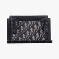 Oblique Saddle Navy×Black Jacquard×Leather 24-BO-0260 24-BO-0270オブリーク サドル ネイビー×ブラック ジャガード×レザー 24-BO-0260 24-BO-0270