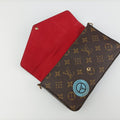 Felicie Pochette Brown×Multicolor Monogram Canvas M62145 MI3166フェリシー ポシェット モノグラム/ブラウン系×マルチカラー モノグラムキャンバス M62145 MI3166