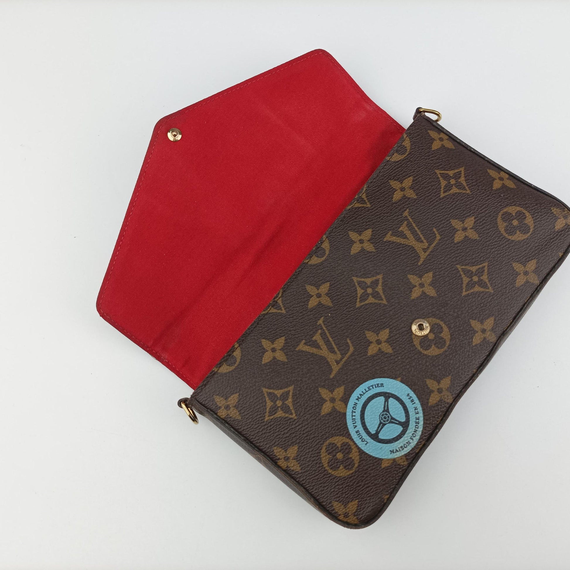 Felicie Pochette Brown×Multicolor Monogram Canvas M62145 MI3166フェリシー ポシェット モノグラム/ブラウン系×マルチカラー モノグラムキャンバス M62145 MI3166