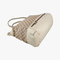 Mayfair Bow Tote Brown x White x Red x Green Canvas × Leather 257349 H010710480メイフェア ボウ トート ブラウン×ホワイト×レッド×グリーン キャンバス×レザー 257349 H010710480