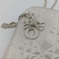 Lady Dior Call'in Dior White Leather 43-MA-0212レディ ディオール コーリンディオール ホワイト レザー 43-MA-0212