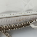 Lady Dior Call'in Dior White Leather 43-MA-0212レディ ディオール コーリンディオール ホワイト レザー 43-MA-0212