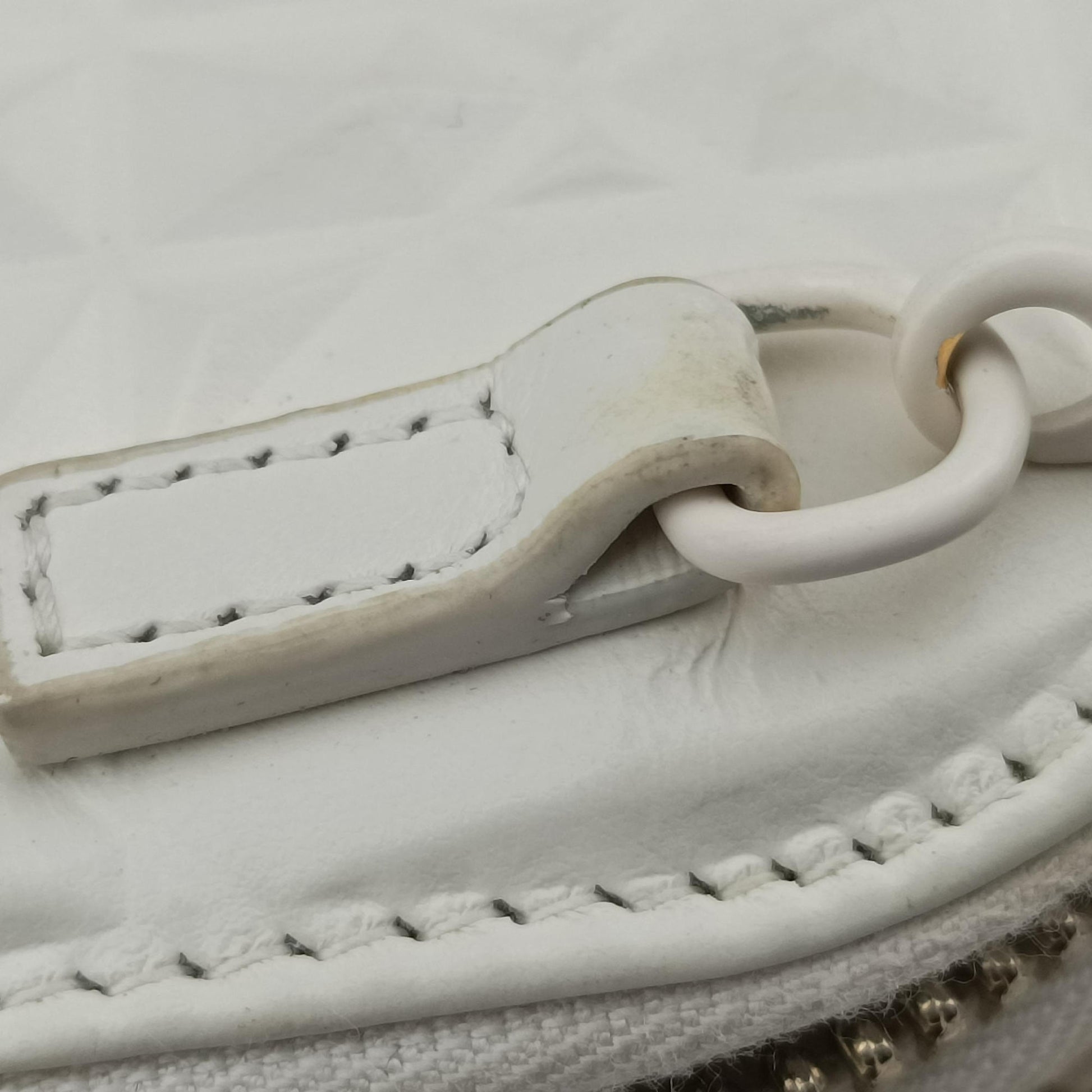 Lady Dior Call'in Dior White Leather 43-MA-0212レディ ディオール コーリンディオール ホワイト レザー 43-MA-0212