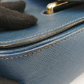 Sidonie Blue SAFFIANO　Leather 1BD219 25 Fシドニー ブルー サフィアーノレザー 1BD219 25 F
