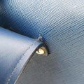 Sidonie Blue SAFFIANO　Leather 1BD219 25 Fシドニー ブルー サフィアーノレザー 1BD219 25 F