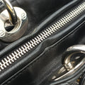 Lady Dior Black lambskin 08-MA-0151レディディオール ブラック ラムスキン 08-MA-0151