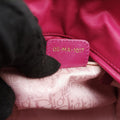 Lady Dior Rose leather 05-MA-1017レディディオール ローズ レッド レザー 05-MA-1017