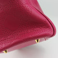 Lady Dior Rose leather 05-MA-1017レディディオール ローズ レッド レザー 05-MA-1017
