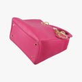 Lady Dior Rose leather 05-MA-1017レディディオール ローズ レッド レザー 05-MA-1017