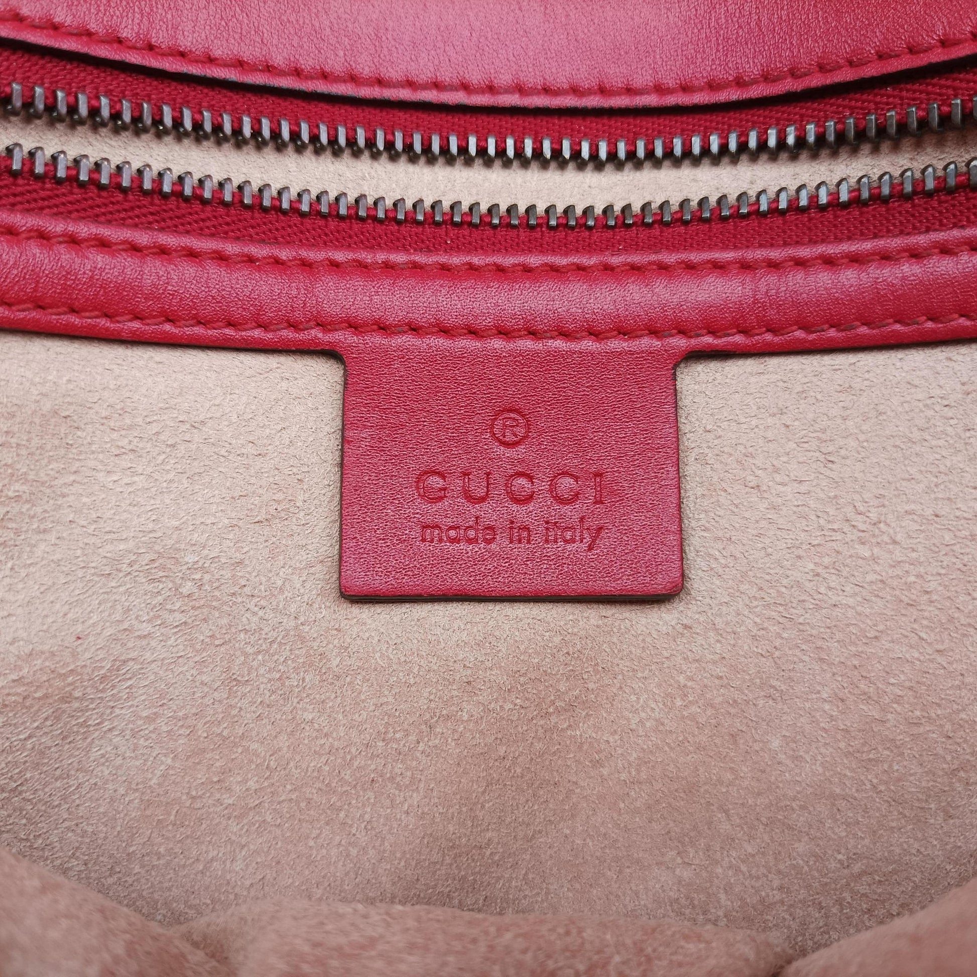 GG Marmont Red Leather 443497 D021852833GGマーモント レッド レザー 443497 D021852833