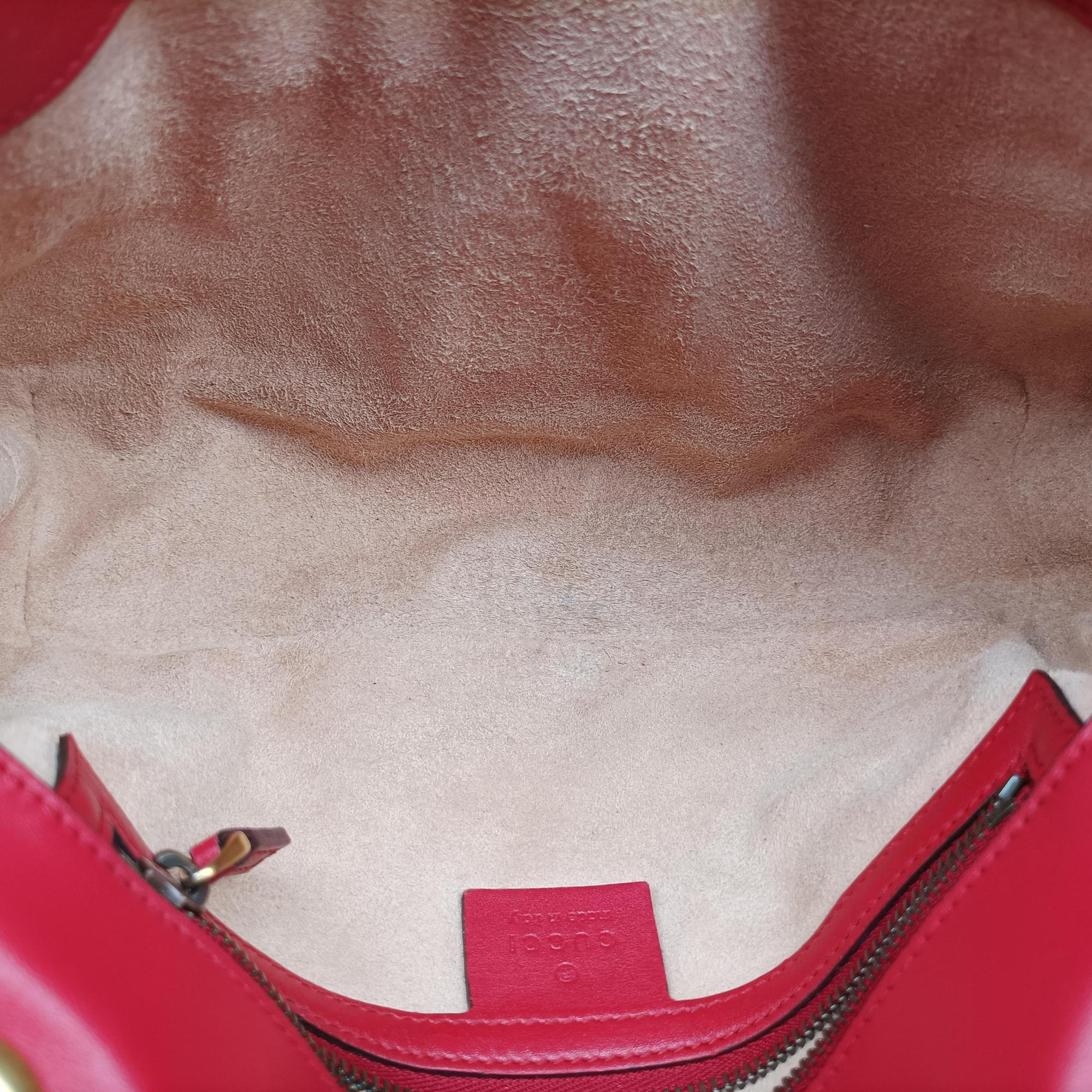 GG Marmont Red Leather 443497 D021852833GGマーモント レッド レザー 443497 D021852833