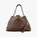 Soho Brown leather 308982 G013211539ソーホー ブラウン レザー 308982 G013211539
