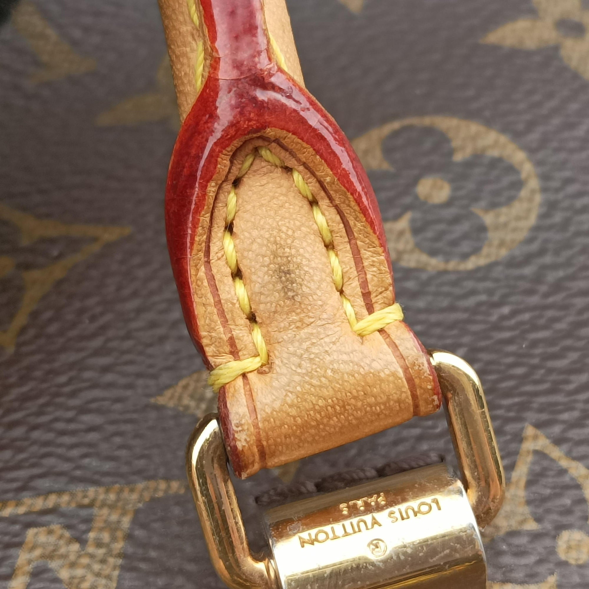 PALLAS brown×CERISE Monogram Canvas×calf leather M41175 SN1144パラス モノグラム/ブラウン×スリーズ モノグラムキャンバス×カーフレザー M41175 SN1144