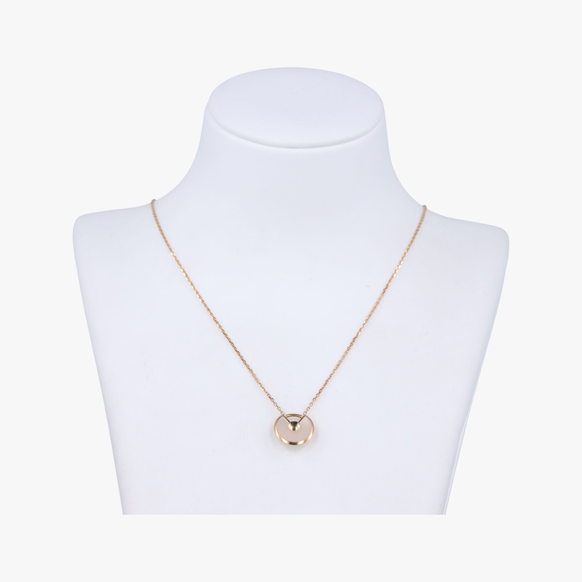 Amulette de Cartier Gold×White AU750 B3047100 KTG470カルティエ アミュレット ゴールド×ホワイト AU750 B3047100 KTG470