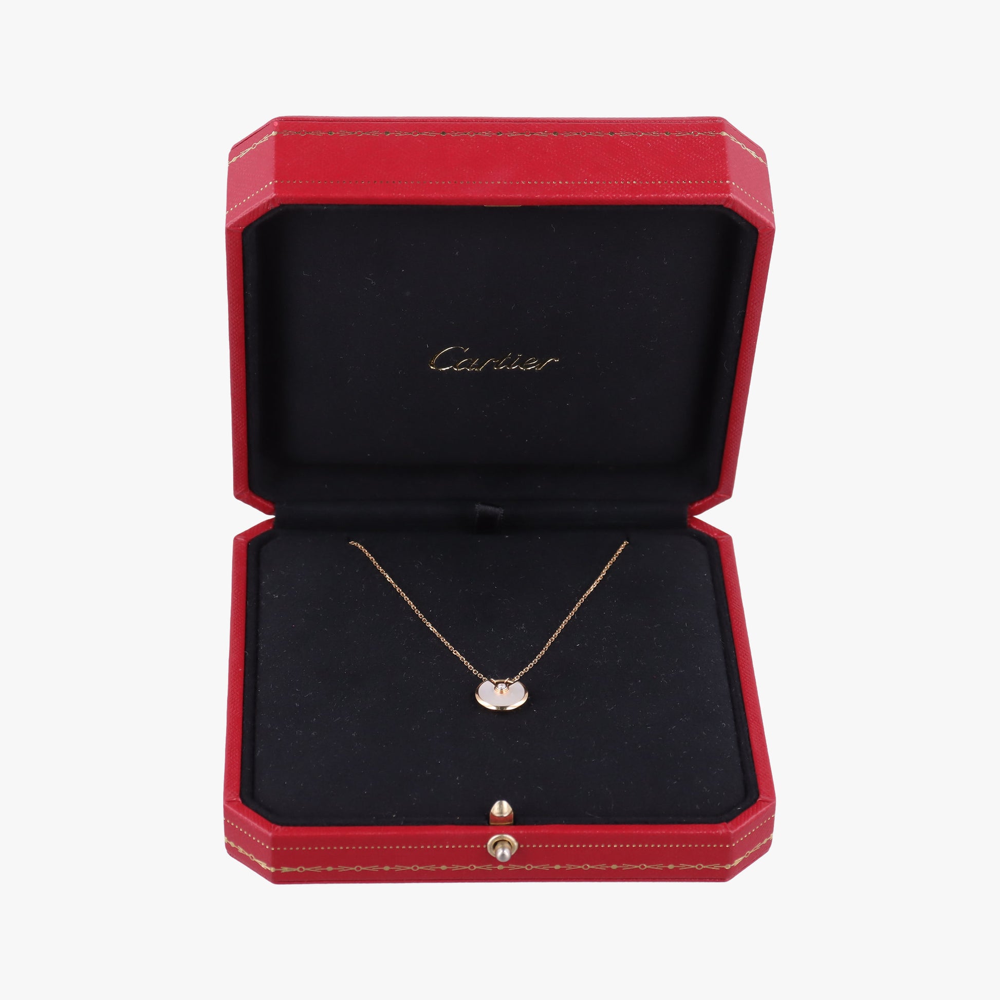 Amulette de Cartier Gold×White AU750 B3047100 KTG470カルティエ アミュレット ゴールド×ホワイト AU750 B3047100 KTG470