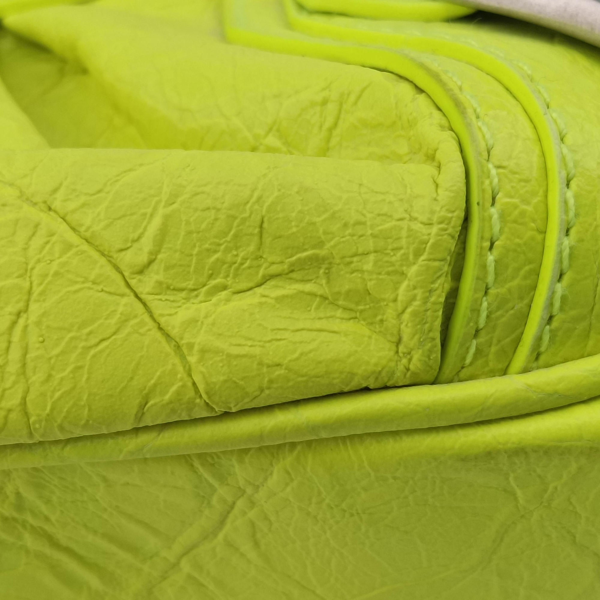 Le Cagole Green lambskin 695814-7206-S-493075ルカゴール グリーン ラムスキン 695814-7206-S-493075
