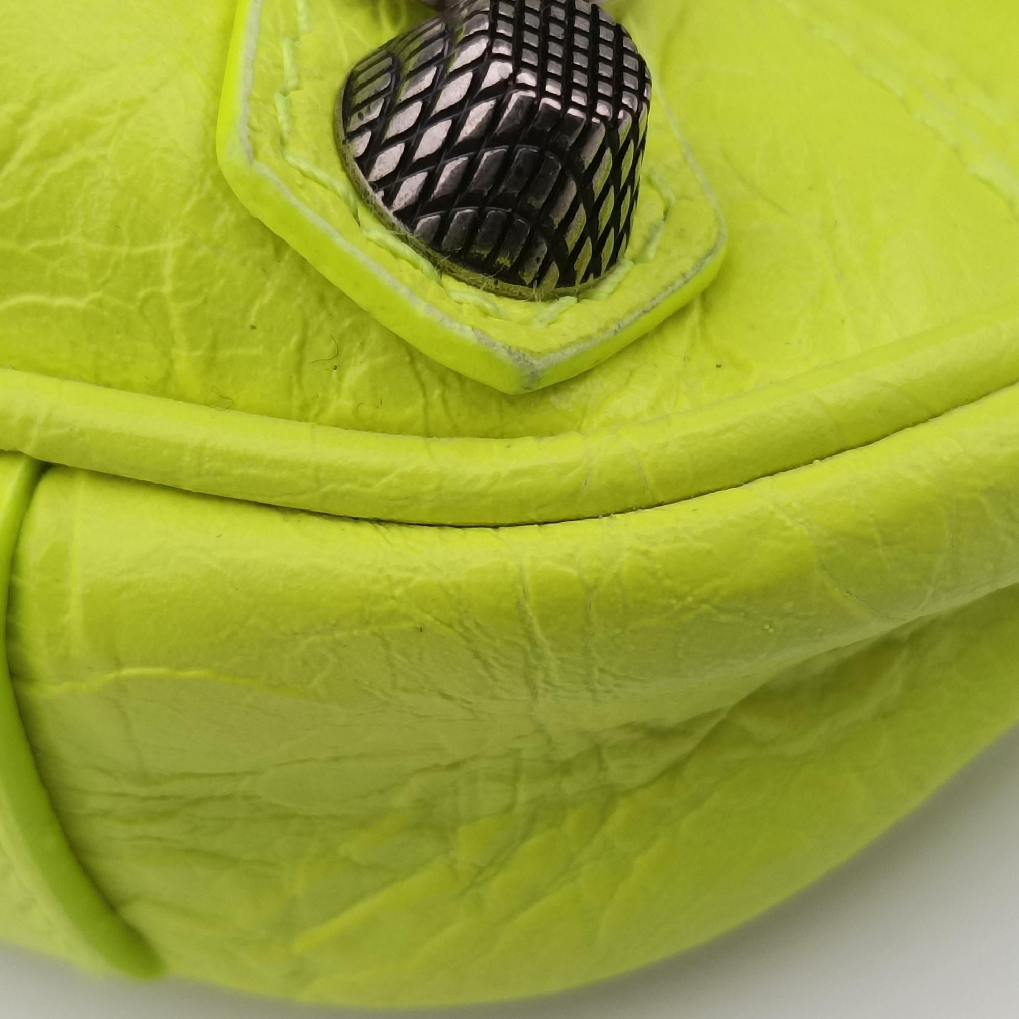 Le Cagole Green lambskin 695814-7206-S-493075ルカゴール グリーン ラムスキン 695814-7206-S-493075