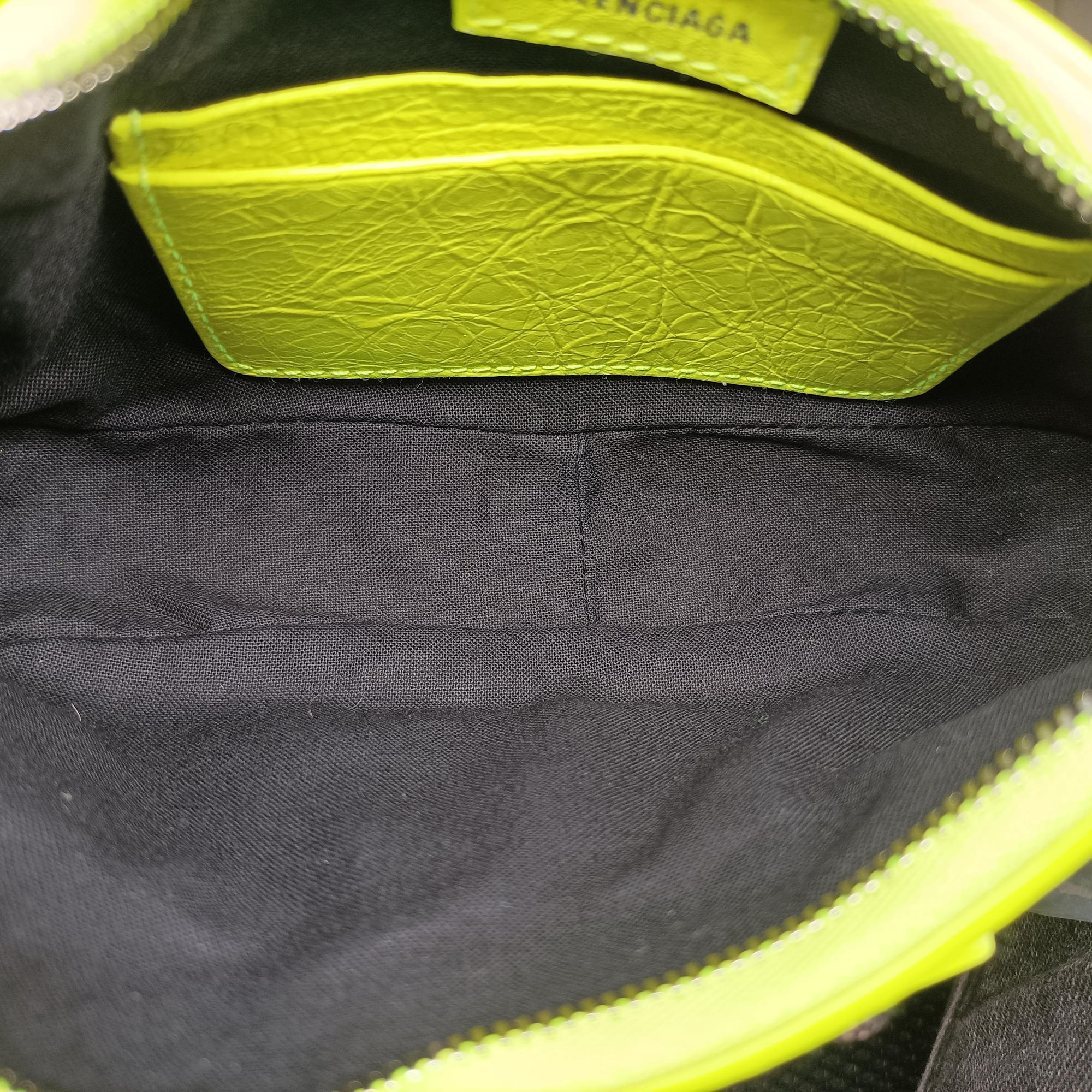 Le Cagole Green lambskin 695814-7206-S-493075ルカゴール グリーン ラムスキン 695814-7206-S-493075