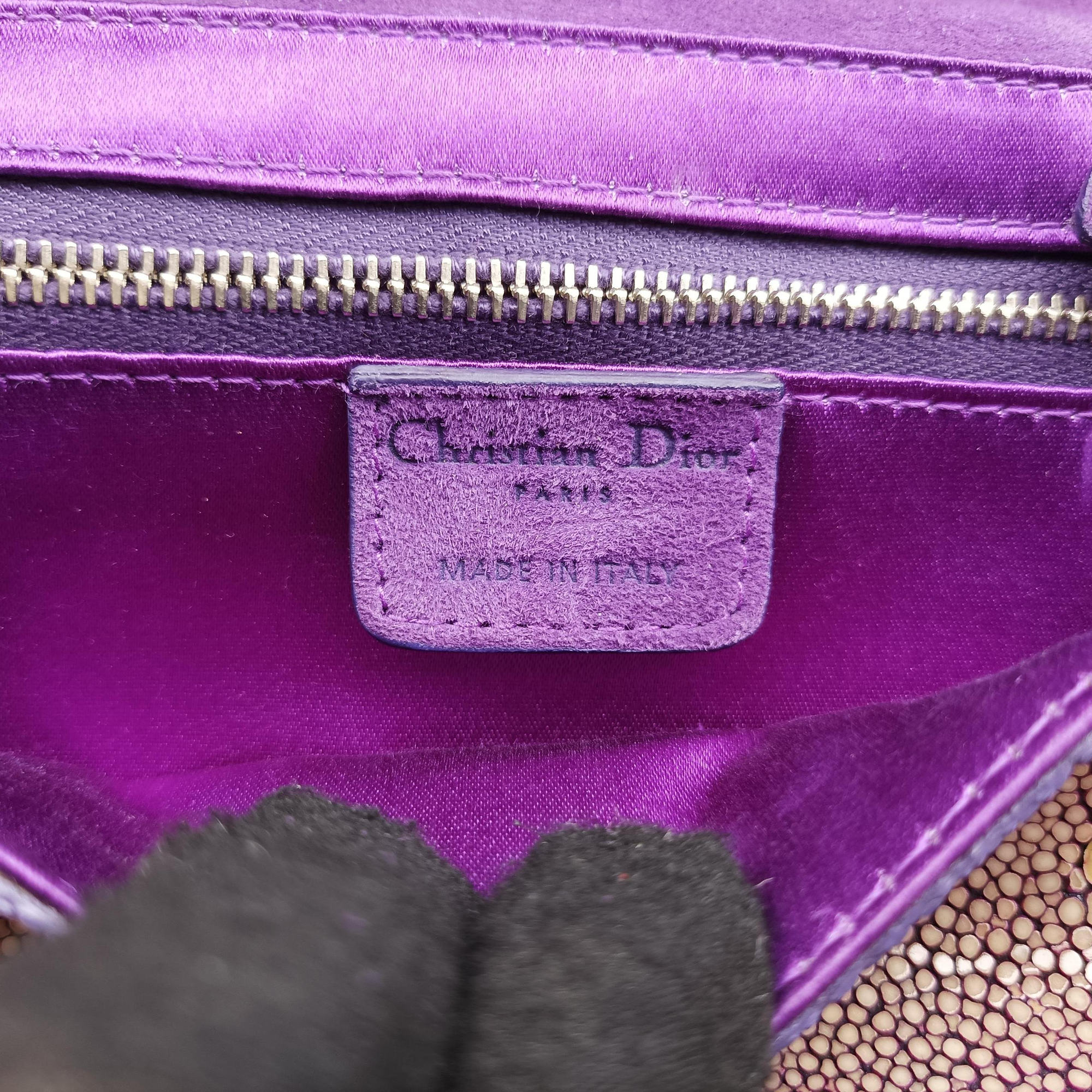 Gaucho PurplexBeige StringrayxSuede 07-MA-1016ガウチョ パープルxベージュ ストリングエイxスエード 07-MA-1016