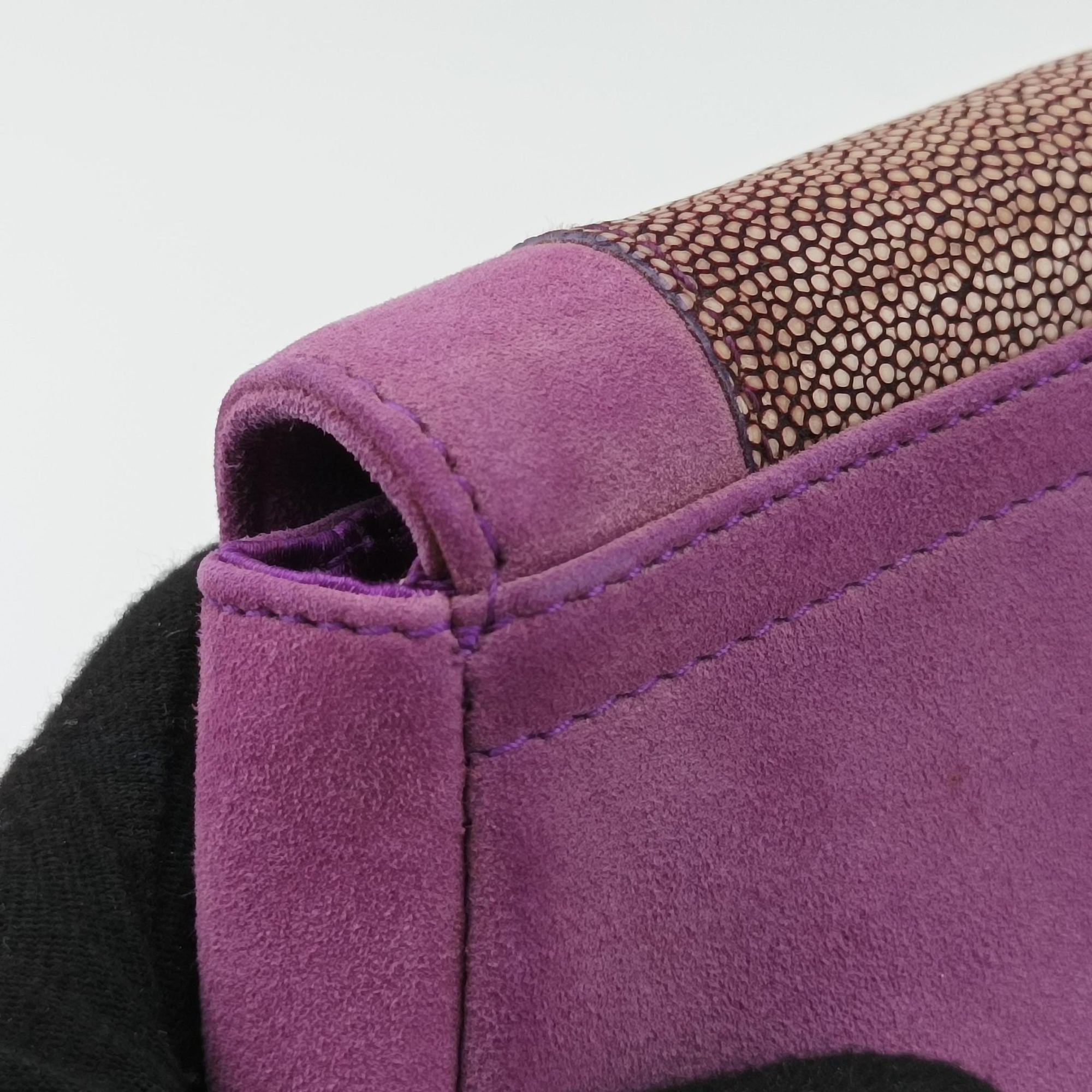 Gaucho PurplexBeige StringrayxSuede 07-MA-1016ガウチョ パープルxベージュ ストリングエイxスエード 07-MA-1016