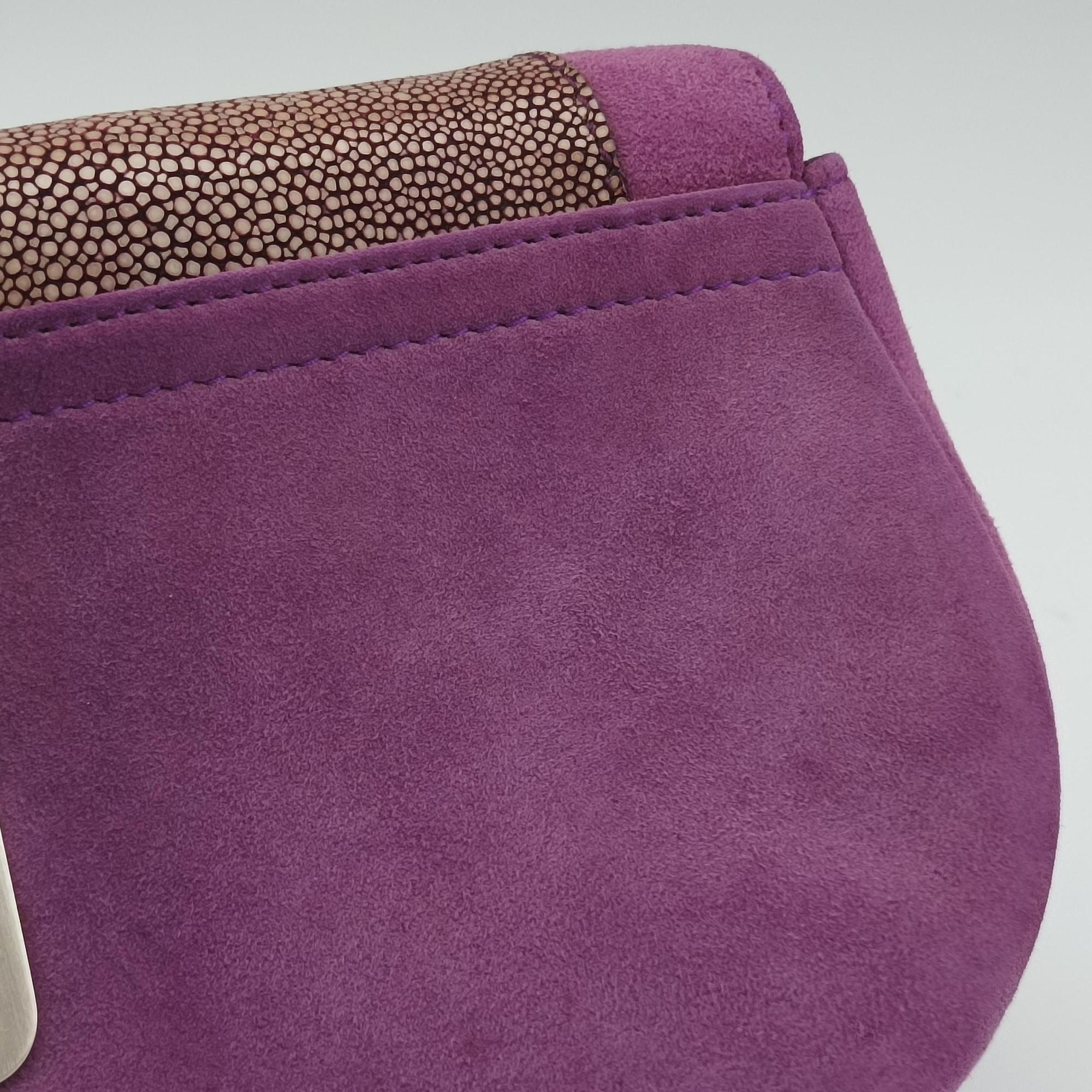 Gaucho PurplexBeige StringrayxSuede 07-MA-1016ガウチョ パープルxベージュ ストリングエイxスエード 07-MA-1016