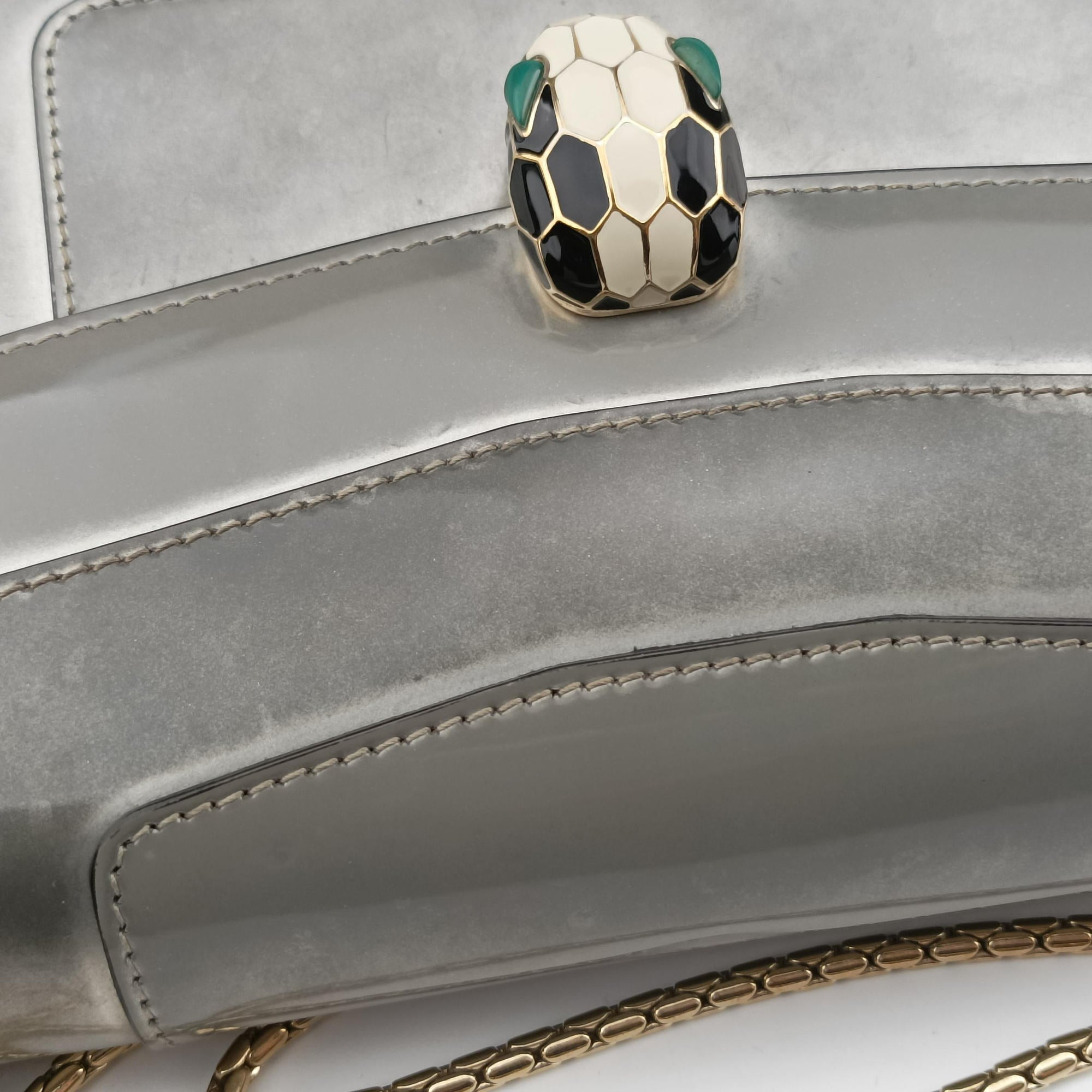 SERPENTI FOREVER Silver Enamel AX.F16.39793セルペンティ フォーエバー シルバー エナメル AX.F16.39793