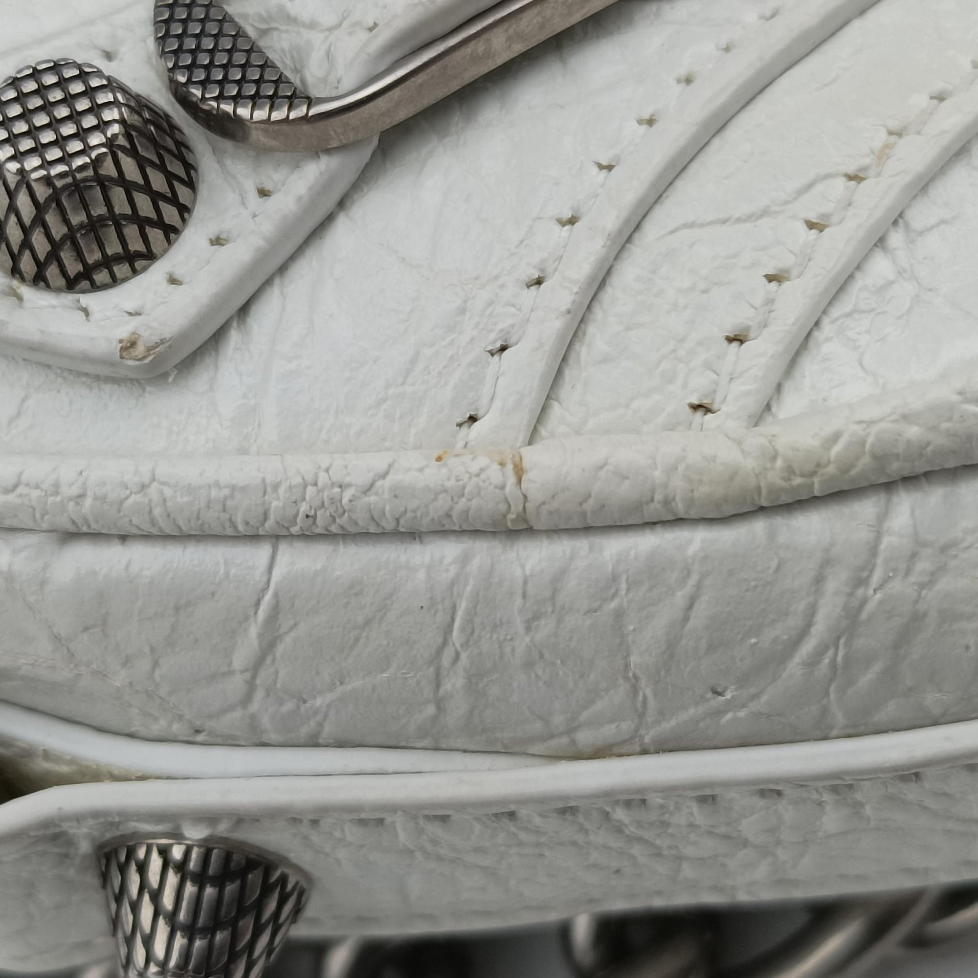 Le Cagole Heart Mini White lambskin 722781.9104.P.000959ル カゴーレ ハートミニ ホワイト ラムスキン 722781.9104.P.000959