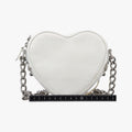 Le Cagole Heart Mini White lambskin 722781.9104.P.000959ル カゴーレ ハートミニ ホワイト ラムスキン 722781.9104.P.000959