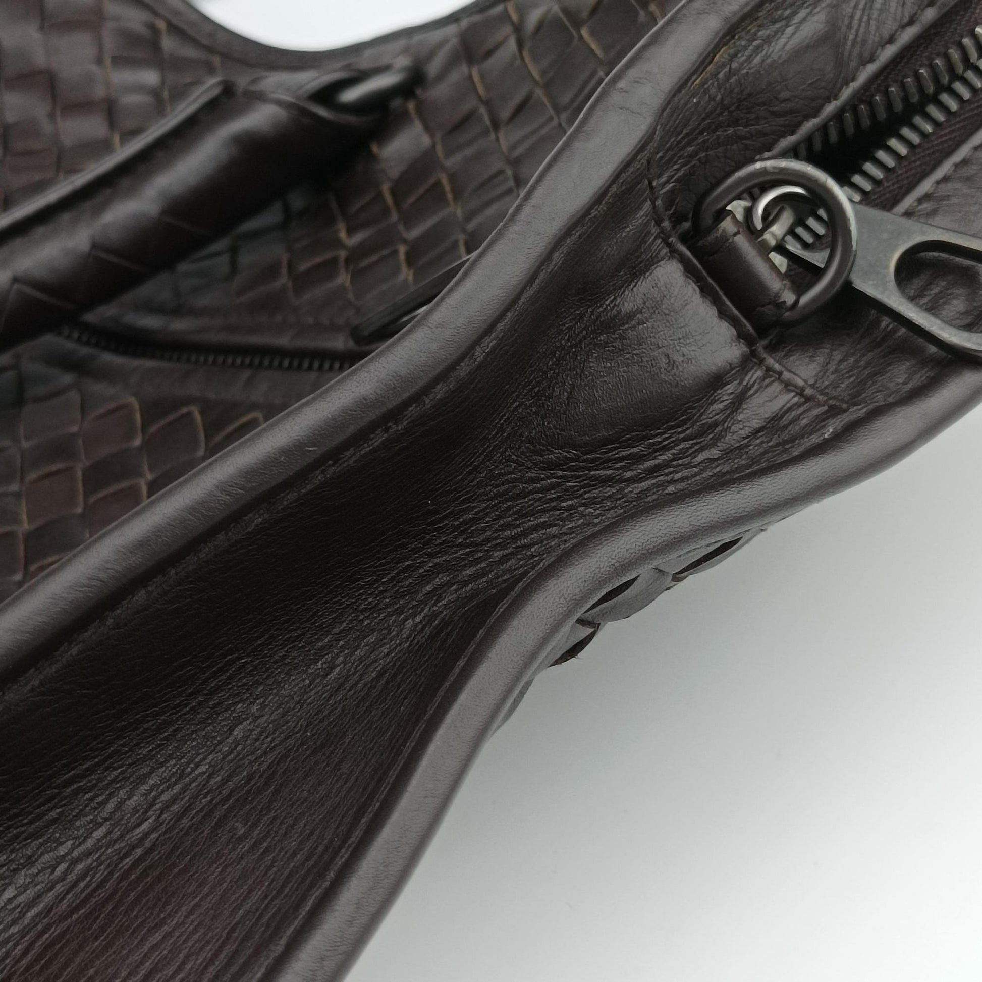 Intrecciato Brown lambskin B02427241Eイントレチャート ブラウン ラムスキン B02427241E