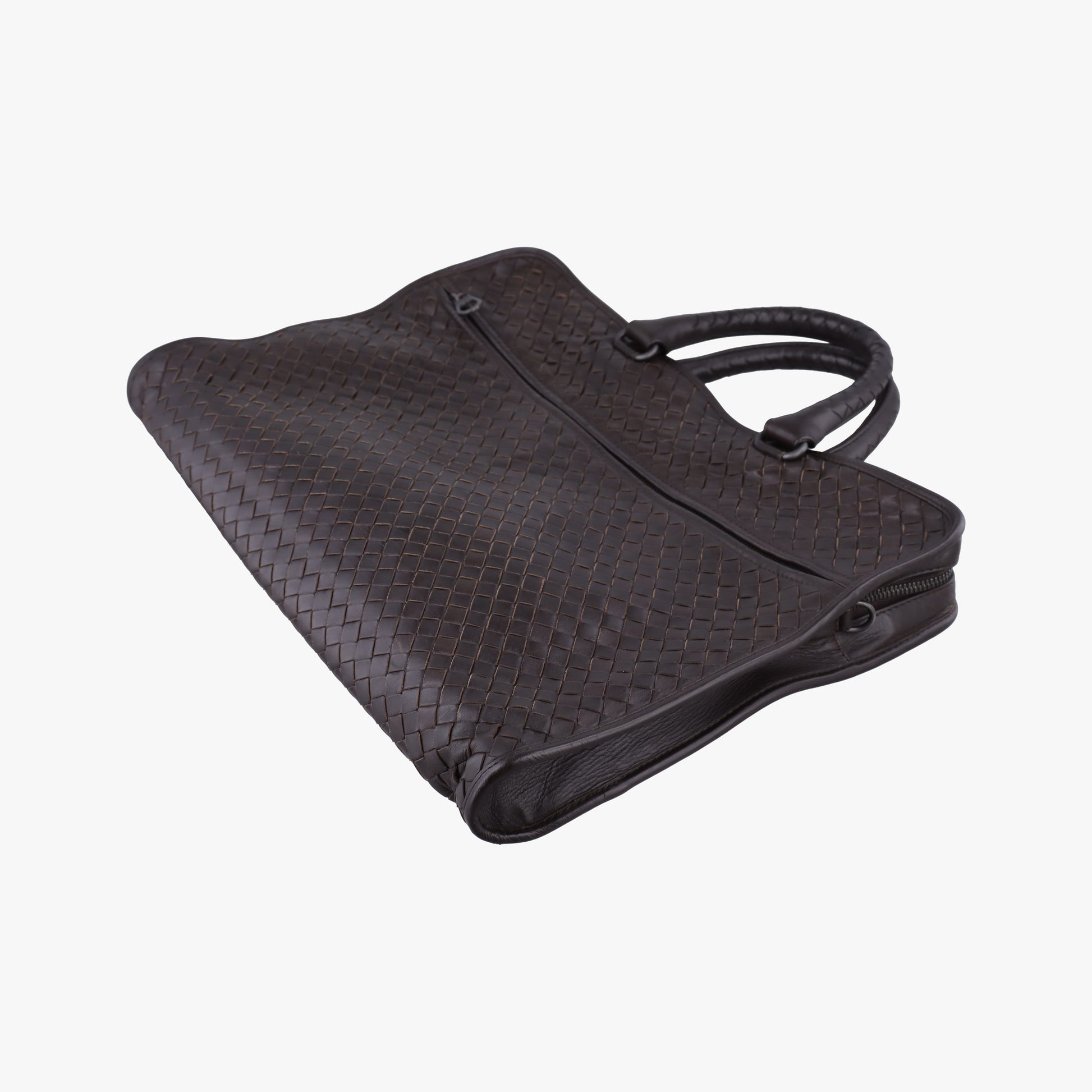 Intrecciato Brown lambskin B02427241Eイントレチャート ブラウン ラムスキン B02427241E